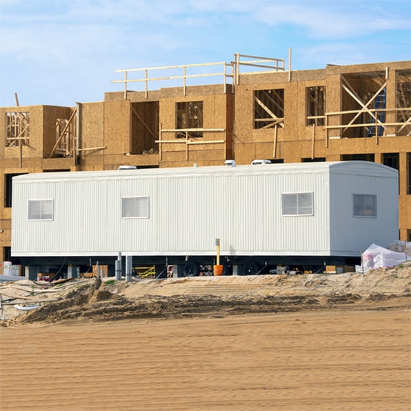 our construction trailers are designed to be easily transported and relocated